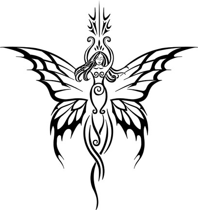 Tribal tattoo designs Tribal Fairies Tattoos